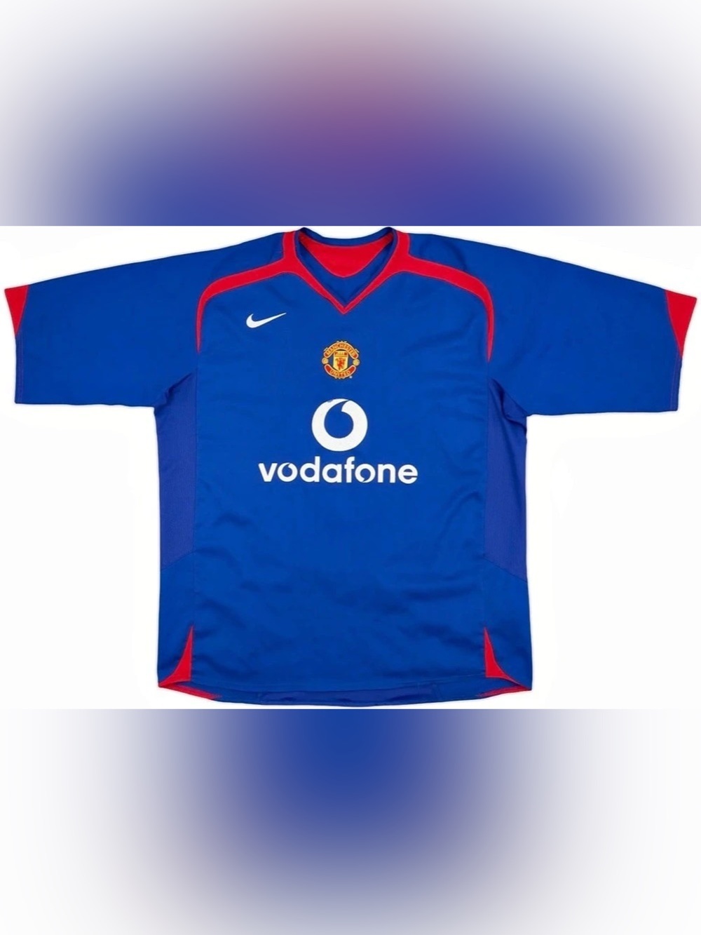 2004 Nike Manchester United Away Kit Football Shirt Jersey